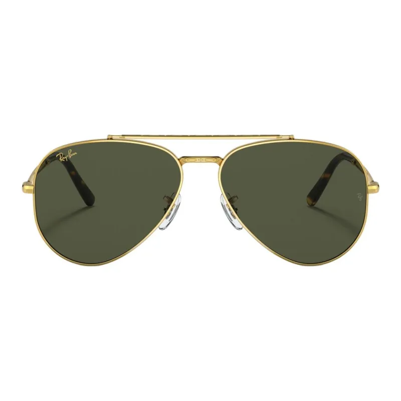 RayBan Crystal Aviator Sunglasses Women's Gold-1