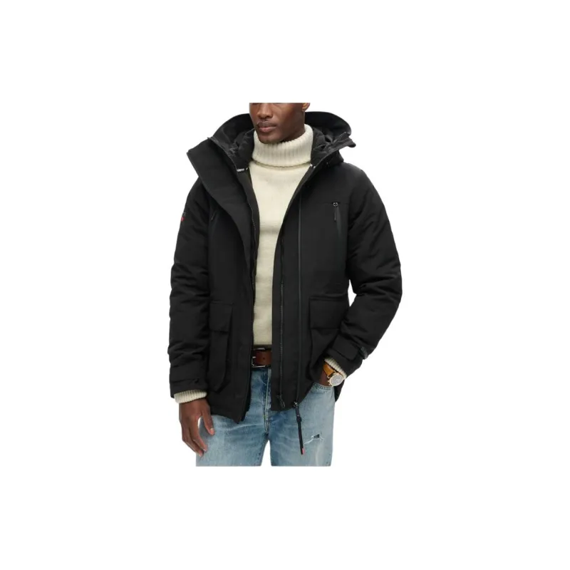 SUPERDRY Jackets Coats Men's Black-2