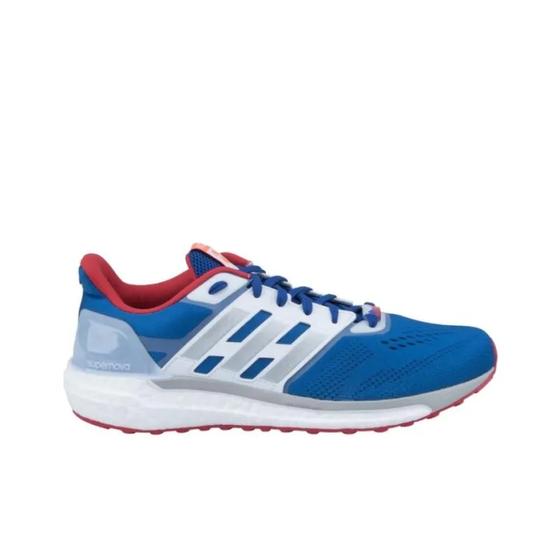 Adidas Supernova Anti-Slip Wear-Resistant Low-Top Running Shoes Men's Blue-1