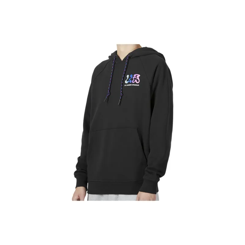 Under Armour Sweatshirt Unisex Black/Terry Shopping Bag Included-1