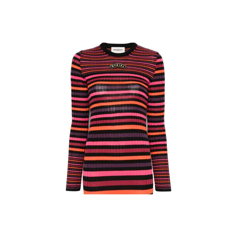 Sonia Rykiel Striped Wool Maxi Dress-5