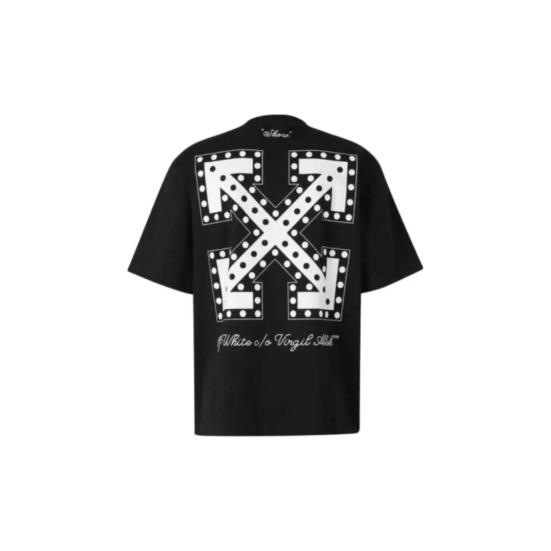 OFF WHITE Arrow Ask Legal Skate Tee-1