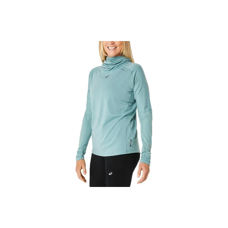 Asics Metarun Sweatshirt Women's Gray Green-3