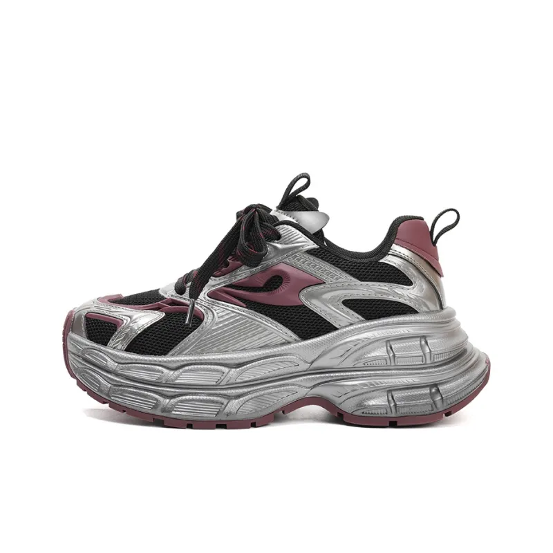 XIAOFAMIAO Low-Top Chunky Sneakers Women's-0