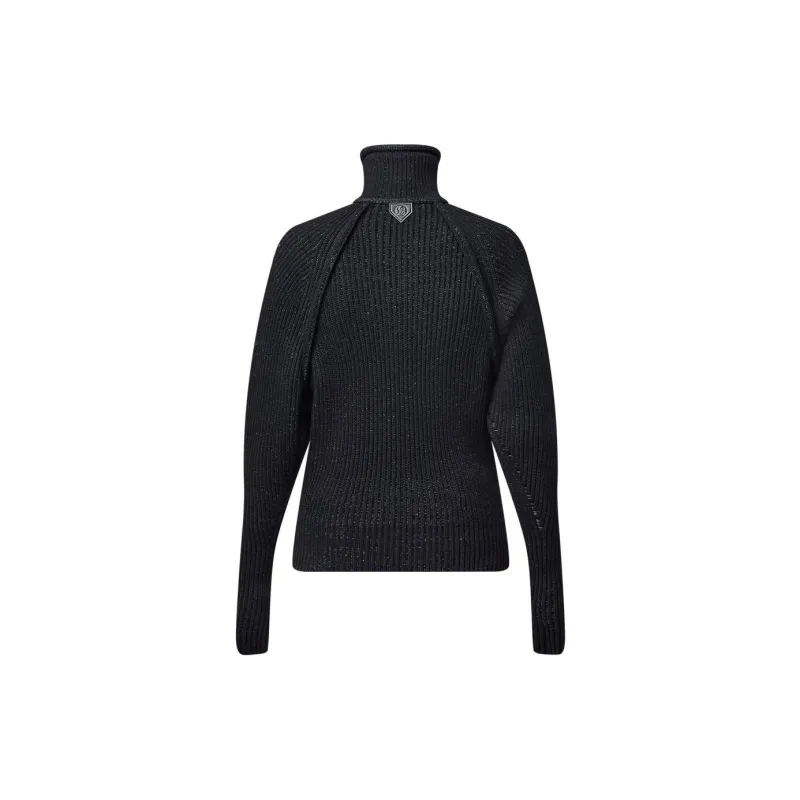 LOUIS VUITTON Rib Knit Turtleneck Pullover-1