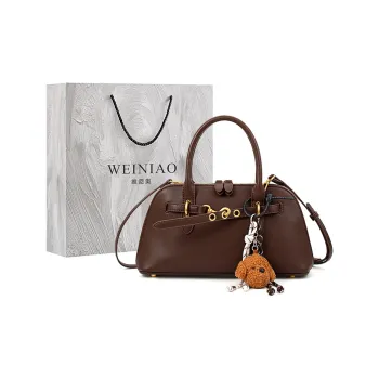 Vigno Synthetic Leather One Shoulder Handbags Regular Women's Brown/Coffee/Black