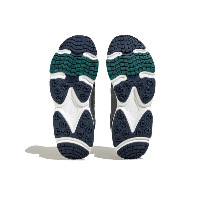 Adidas Originals Ozmillen Wear Resistant Low Top Chunky Sneakers Unisex Gray Green-5