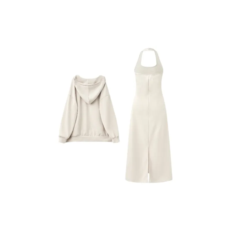 YGPRW Sweatshirt Set Women's Apricot-3