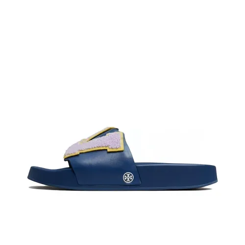TORY BURCH Slide Slippers Women's Blue