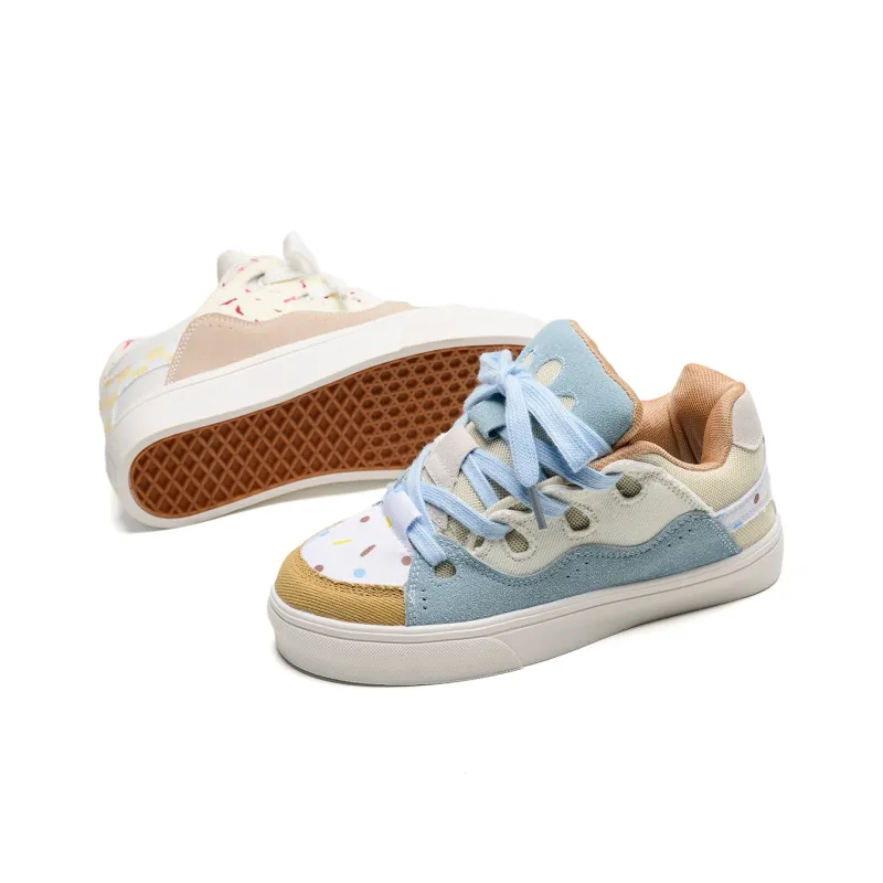 KAAVER OTTO Coverage Cushioning Height Increasing Low Top Skateboard Shoes Unisex Box Included-3