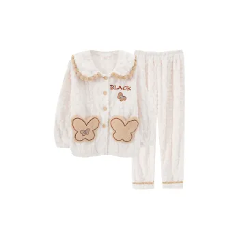 Ta Yan Pajama Set Women's Apricot