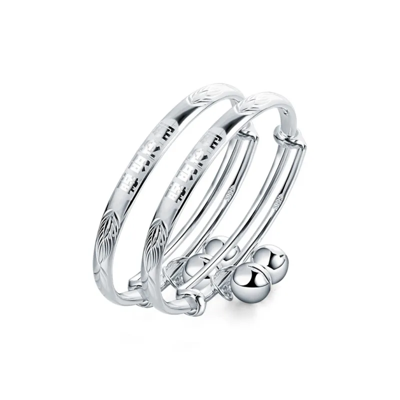 Bifeiman 999 Fine Silver Sterling Silver Necklace Kids'-4