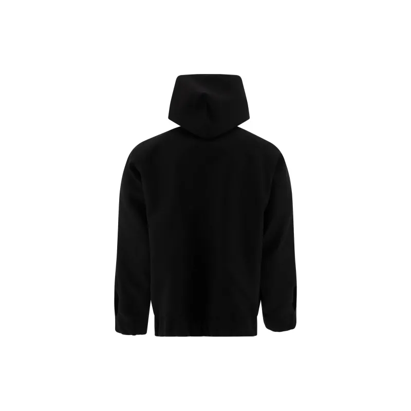 Sacai Drawstring Zip Up Hoodie-1