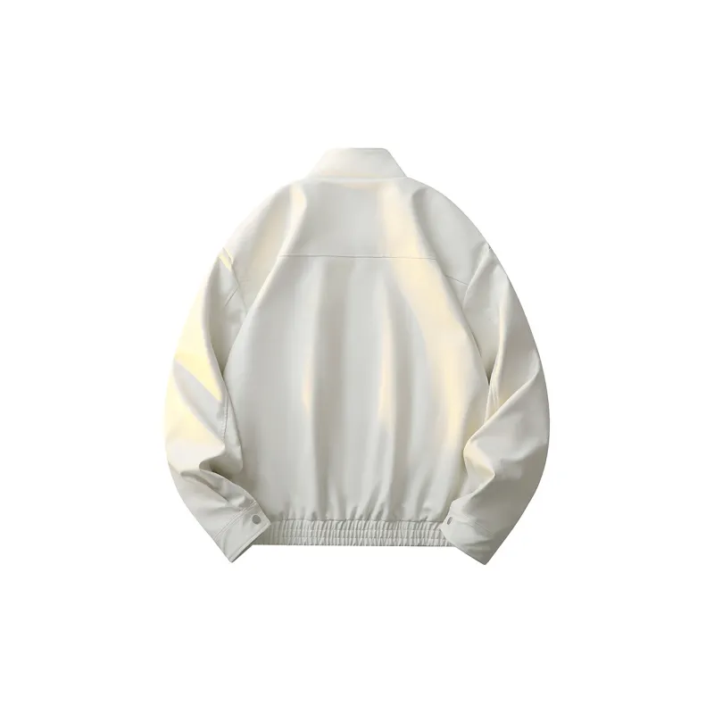 Qnxeey Leather Jackets Unisex-8