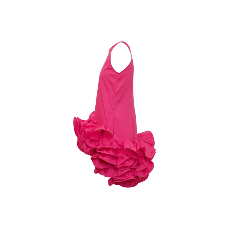 ROCHAS Racer-front Ruffled Minidress-2
