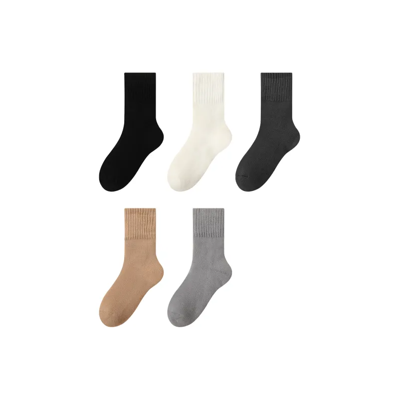 MIIOW Mid Calf Socks Men's Combo Set-15
