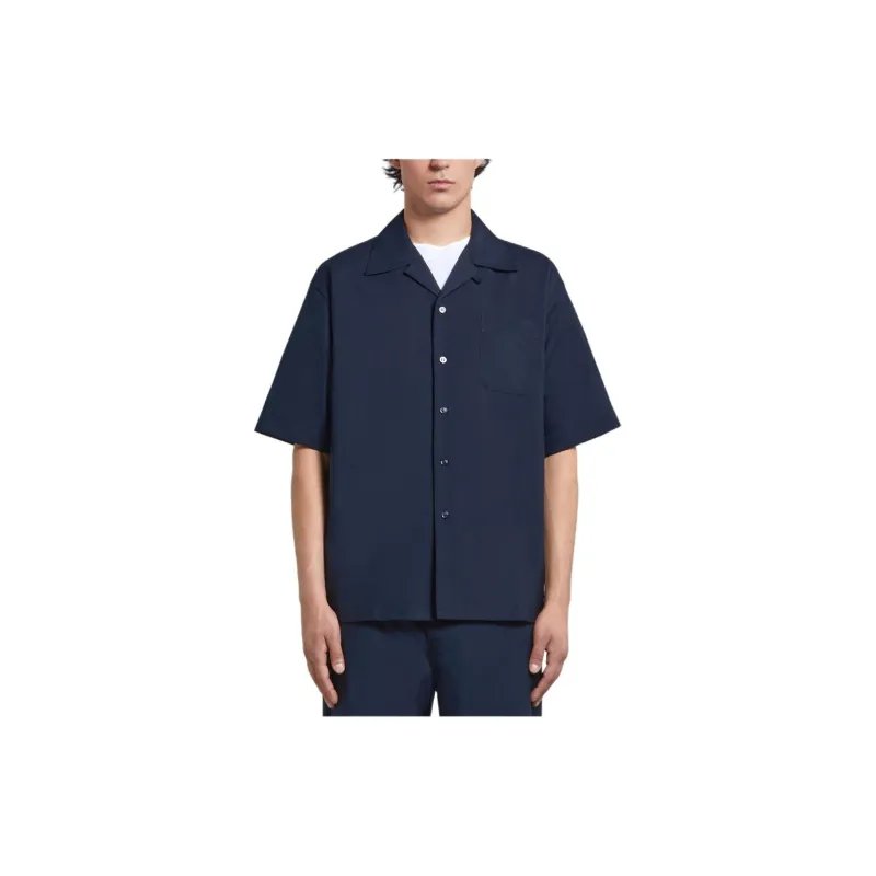 MARNI Patch Pocket Short Sleeved Shirt-4
