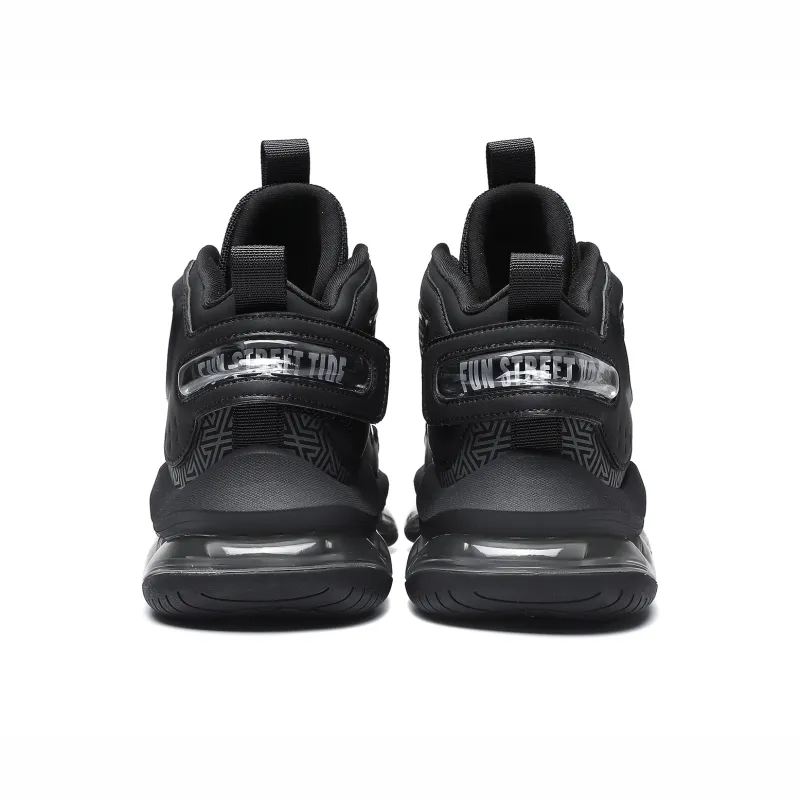 N·HOT Impact Resistant Height Increasing High Top Air Cushion Casual Running Shoes Men's-12