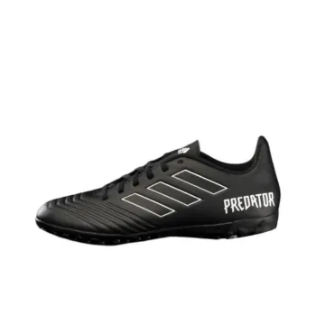 Adidas Predator Tango 18.4 TF Rubber Broken Studs Artificial Ground Anti Slip Wear Resistant Soccer Shoes Men's Black