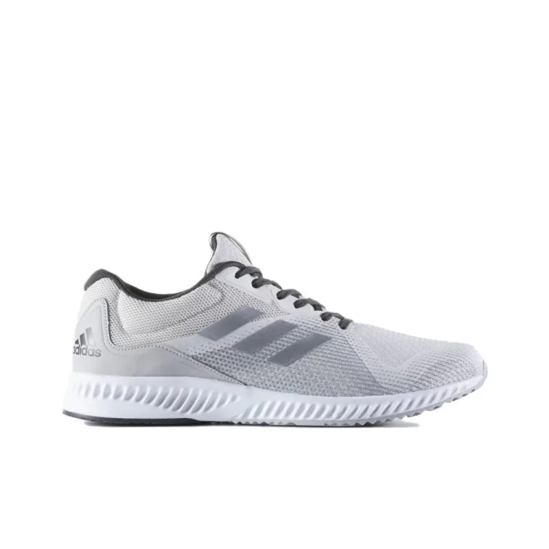 Adidas Aerobounce Anti Slip Wear Resistant Low Top Casual Running Shoes Men's White Gray-1