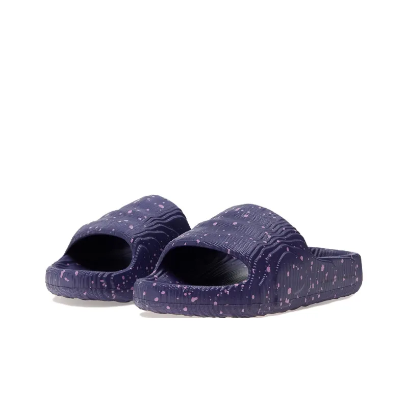 Adidas Adilette 22 Slides Collegiate Purple Core Black Preloved Purple Women's-2