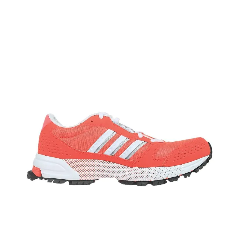 Adidas Marathon 10 Anti Slip Wear Resistant Low Top Running Shoes Men's Orange-1