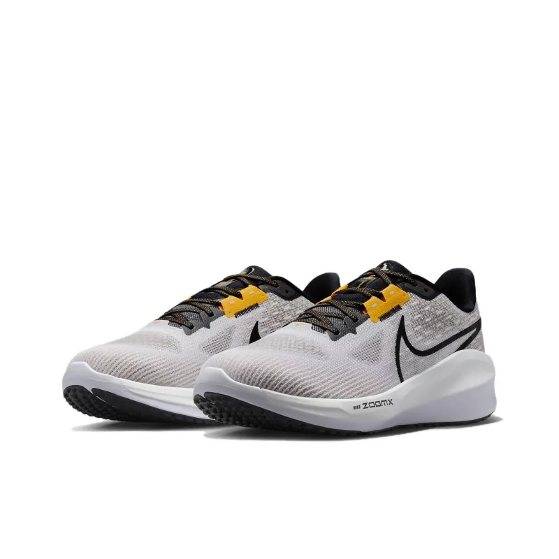 Nike Air Zoom Vomero 17 Slip Resistant, Abrasion Resistant, Breathable Low Top Running Shoes Men's White Gray-2