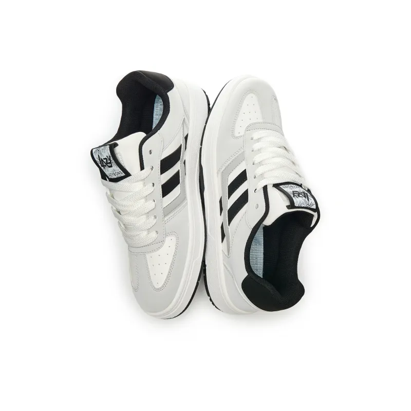 LAZY BONS Anti Slip And Wear Resistant Breathable Low Top Skateboard Shoes Men's-3