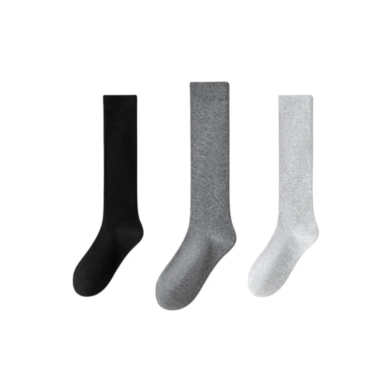 ROBINHOOD Knee High Socks Women's 3 Pack-2