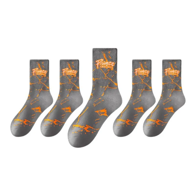 ROBINHOOD Mid Calf Socks Men's 5 Pack-12