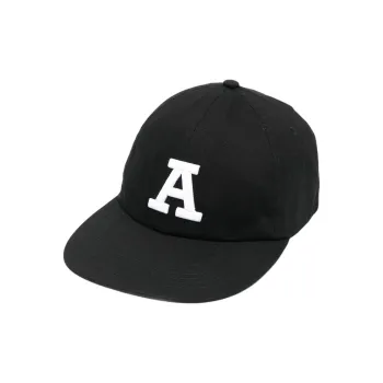 Axel Arigato Cotton Baseball Caps Men's Black
