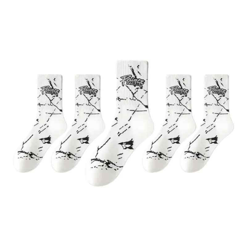 ROBINHOOD Mid Calf Socks Men's 5 Pack-8