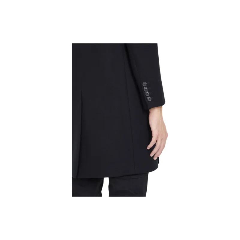 SAINT LAURENT Double Breasted Long Sleeved Coat-5