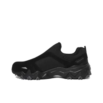 FILA Oakmont Anti Slip Wear Resistant Low Top Hiking Shoes Unisex Black