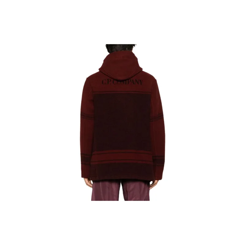 C.P. Company Checked Duffle Coat-4