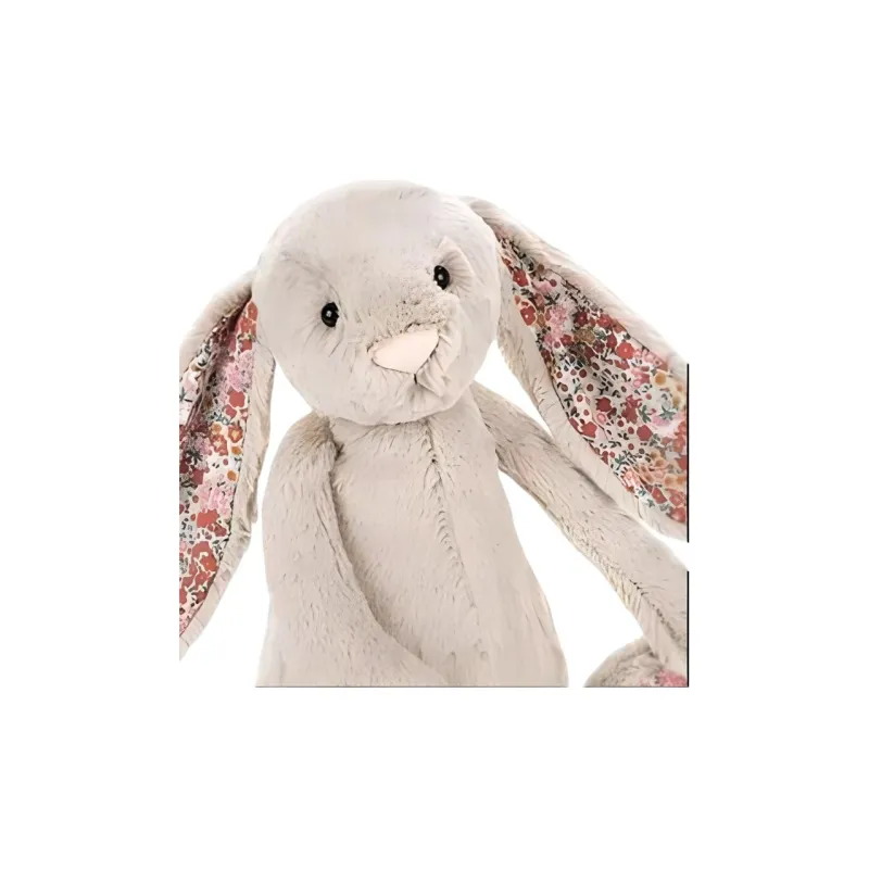 JELLYCAT Cute And Playful Countryside Floral Ear Bunny Dolls Plush Doll 18cm High-1