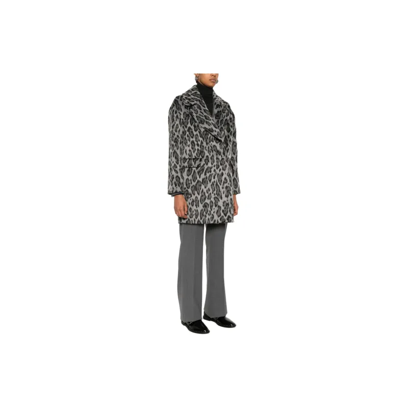 Tagliatore Leopard print Coat-3