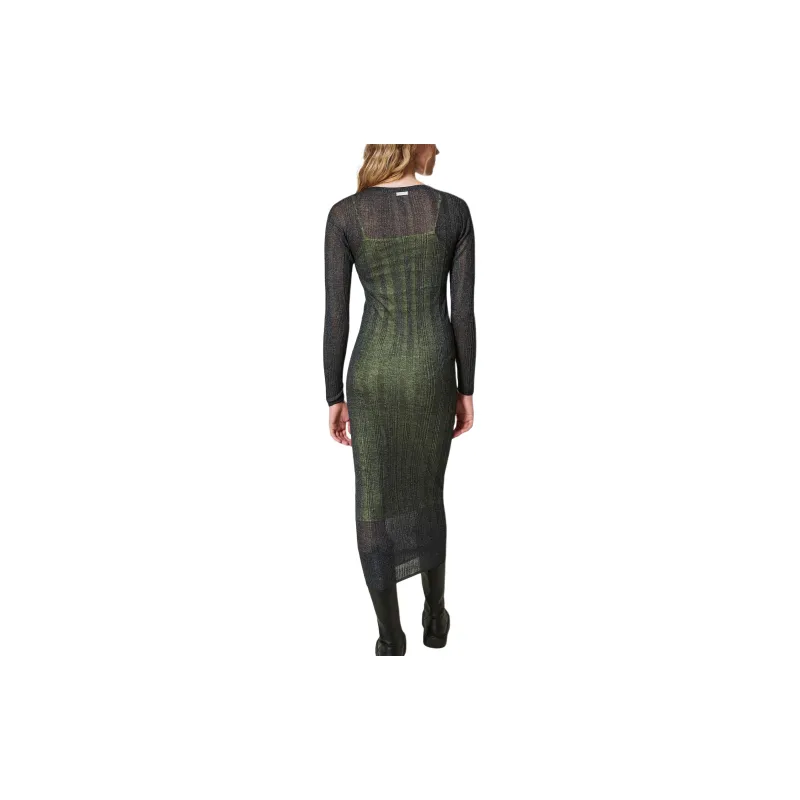 Twinset Ribbed knit Midi Dress-2