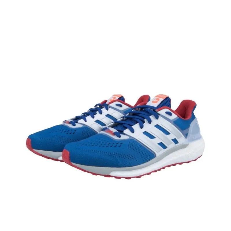 Adidas Supernova Anti-Slip Wear-Resistant Low-Top Running Shoes Men's Blue-4