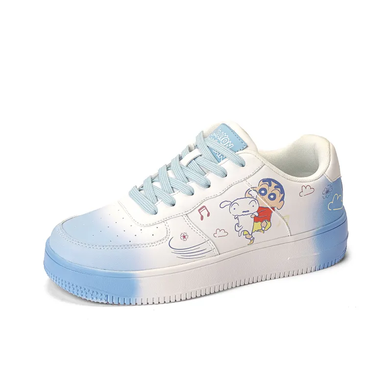 Crayon Shinchan Low Top Skateboard Shoes Unisex-5