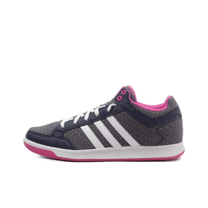 Adidas ORACLE VI Anti-Slip Wear-Resistant Mid-Top Tennis Shoes Women's Gray-0