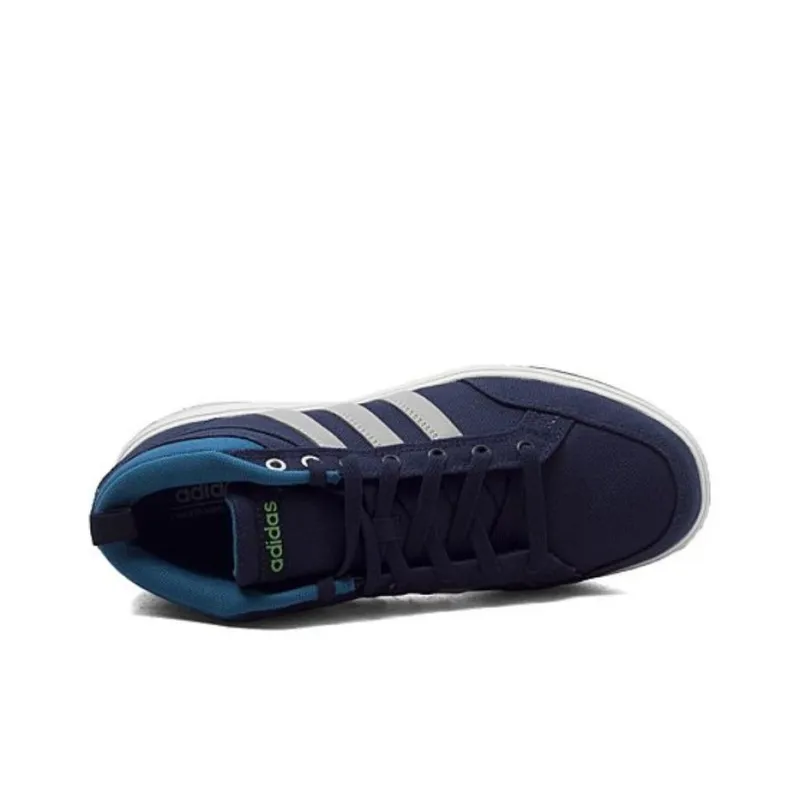 Adidas ORACLE VI Anti-Slip Wear-Resistant Mid-Top Tennis Shoes Men's Blue-2