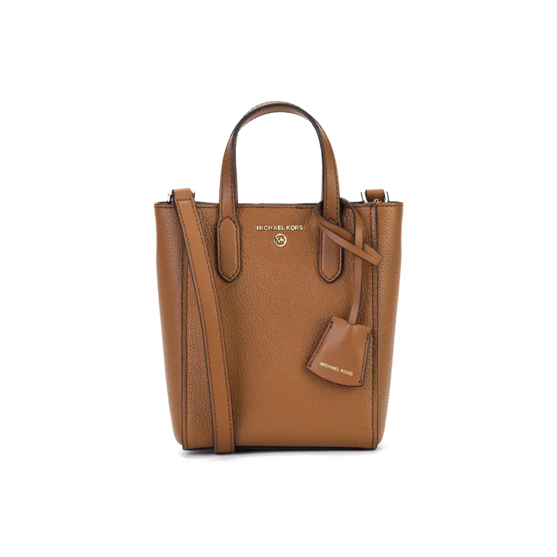 Michael Kors Sheila Small Center Zip Satchel Purse, Vegan