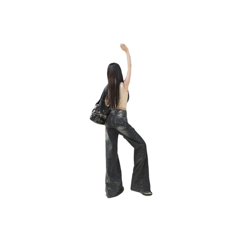 SONGS ALONG Jeans Women's Concrete Gray-1
