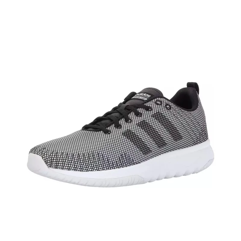 Adidas Cloudfoam Super Fle Anti-Slip And Wear-Resistant Breathable Low-Top Training Running Shoes Women's Gray Black-2