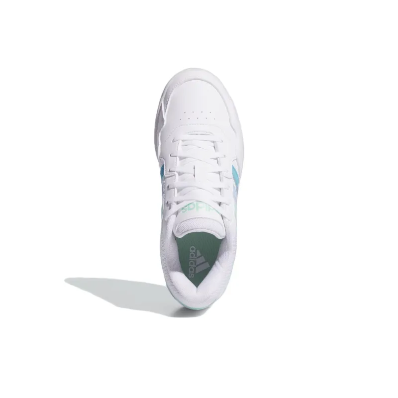 Adidas Hoops 3.0 Bold Cloud White Preloved Blue Supplier Colour Women's-4