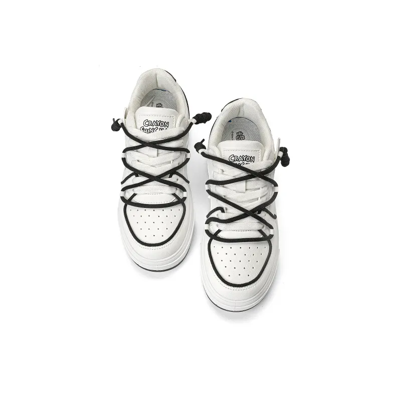 Crayon Shinchan Low Top Skateboard Shoes Unisex-21