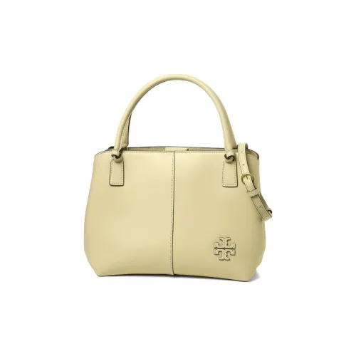 TORY BURCH McGraw Smooth Leather Tote Bag Shopping Bag Shoulder Bags Handbags Women's Ivory