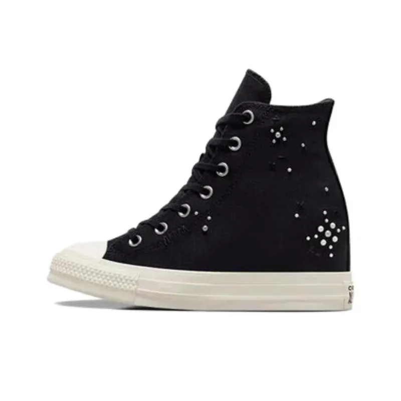 Converse Women's Chuck Taylor All Star Wedge Platform High 'Pearls & Studs Total Eclipse'-0