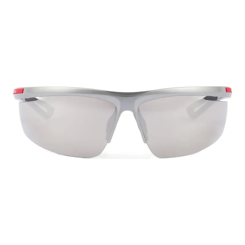 PRADA Acetate Nylon Browline Sunglasses Men's Gray-1
